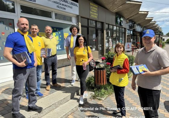 PNL Fălticeni lansează programul „Destin și Demnitate”. Opt proiecte majore pentru dezvoltare durabilă