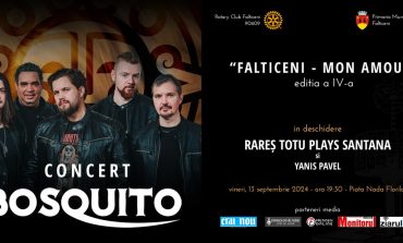 Rotary Club Fălticeni organizează evenimentul toamnei. Concert Bosquito, lansare de carte și expoziție de pictură