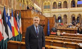 Senatorul George Mîndruță s-a numărat printre participanții Conferinței Interparlamentare de la Budapesta