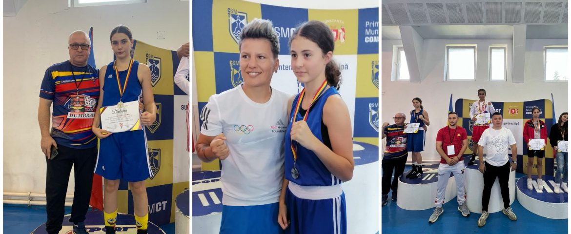 Două medalii de argint ajung la Fălticeni și Preutești. Alessia și Marina sunt vicecampioane naționale la box