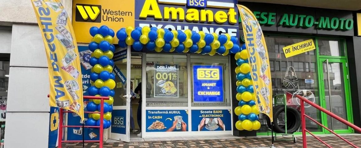 BSG Amanet & Exchange deschide cea de-a treia agenție în Fălticeni. Profită de împrumuturi rapide și avantajoase