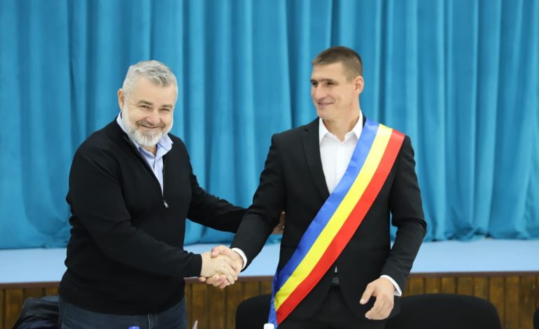 Comuna Fântâna Mare are un nou primar. Octavian Ursache începe mandatul cu optimism și dorință de bine