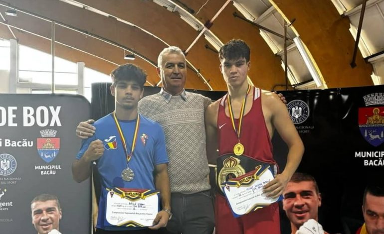 Un tânăr din comuna Baia este noul Campion Național la Box. Un alt sportiv din Baia are titlul de vicecampion