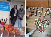 Un gest superb. Școlile din Oniceni și Manolea au donat fructe și legume pentru copiii casei „Domino” din Fălticeni