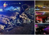 Accident rutier la ieșirea din Fălticeni. Trei mașini avariate și două victime. Un șofer intrase pe contrasens