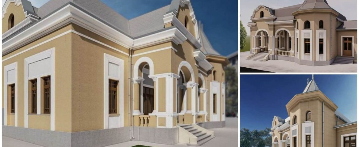 Bijuteria arhitecturală care va înfrumuseța un cartier al municipiului Fălticeni. Așa va arăta Casa Căsătoriilor