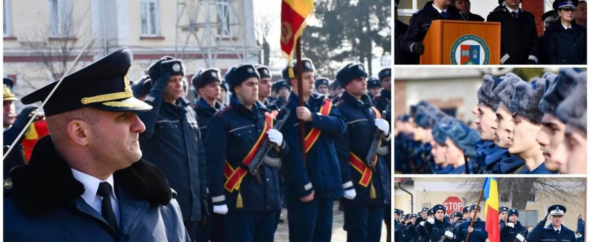 Emoția unui moment unic. 350 de tineri au depus jurământul militar în cadrul Școlii de Subofițeri Jandarmi Fălticeni