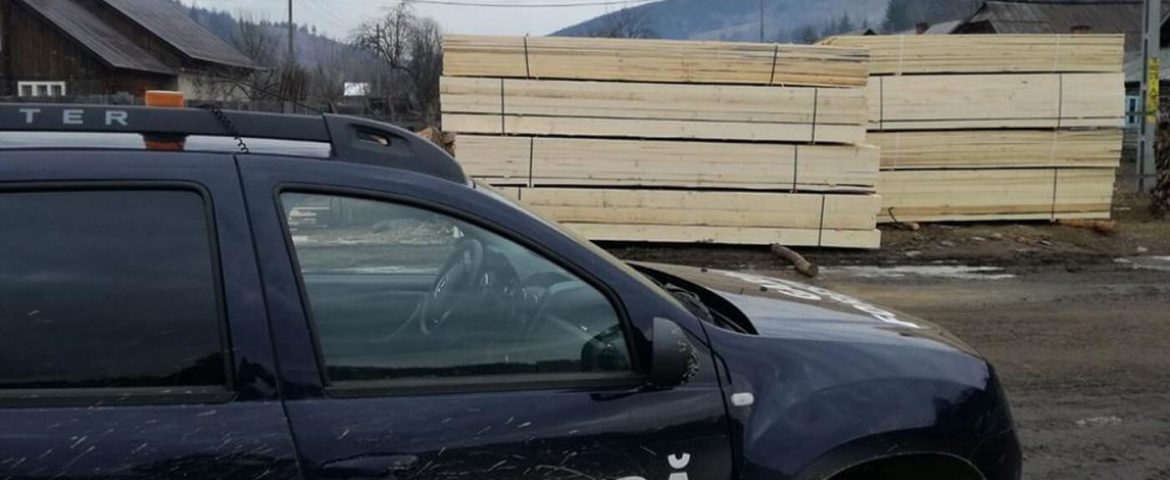 Un nou control al Gărzii Forestiere efectuat în comuna Mălini. Peste 50 mc de material lemnos au fost confiscați