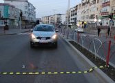 Accident rutier produs în municipiul Fălticeni. Pieton lovit de un autoturism. Bărbatul traversa regulamentar strada