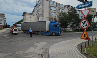 Restricții de circulație. Varianta de trafic greu din Fălticeni va fi închisă pentru trei zile. Cum vom parca în centru