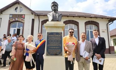 Eveniment cu vibrație istorică și culturală în satul Horodniceni. Dezvelirea bustului ctitorului Pan Mateiaș