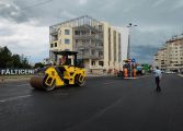 Drumarii au finalizat asfaltarea din centrul municipiului Fălticeni. Restricțiile auto se încheie sâmbătă dimineața