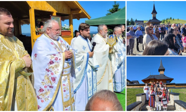 Hram la Schitul de la Crucea Talienilor. Numeroși pelerini au venit la sărbătoarea Sfântului Voievod Ștefan cel Mare