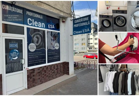 S-a deschis Clean ESA. Noua curățătorie din Fălticeni face hainele, perdelele și lenjeriile să arate impecabil