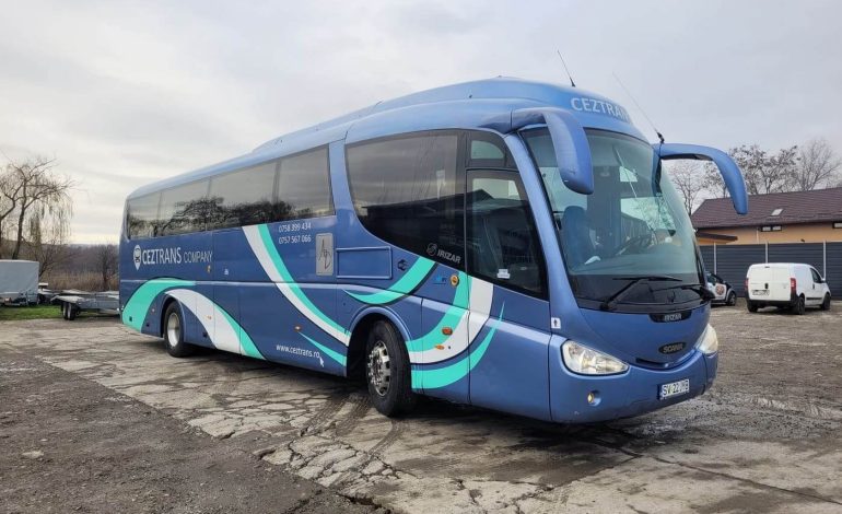 Călătorești rapid, sigur și confortabil. Ceztrans operează curse regulate spre București, Cluj-Napoca și Iași
