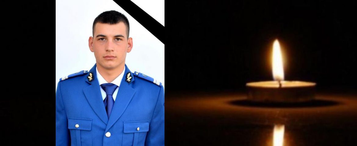 Moment de reculegere la Şcoala Militară din Fălticeni în memoria tânărului jandarm care şi-a pierdut viaţa în accidentul rutier din comuna Dolheşti