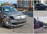 Trei tamponări produse în municipiul Fălticeni și comuna Dolhești. Coliziuni încheiate doar cu pagube materiale