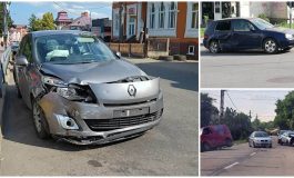 Trei tamponări produse în municipiul Fălticeni și comuna Dolhești. Coliziuni încheiate doar cu pagube materiale