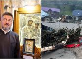 Preotul Adrian Brădățanu strânge donații pentru familiile afectate de inundațiile devastatoare din județul Suceava