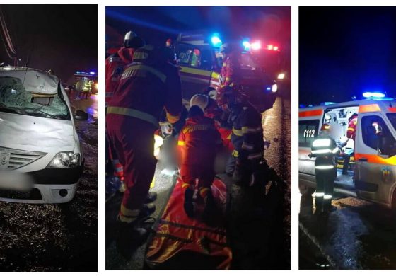 Accident rutier grav pe raza comunei Drăgușeni. Doi pietoni au fost acroșați de un autoturism. Unul dintre ei și-a pierdut viața. Pietonii se aflau pe carosabil