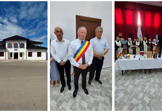 Căminul Cultural Lămășeni reintră în circuitul evenimentelor locale. Preoții au sfințit obiectivul modernizat