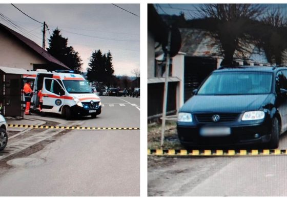 Accident rutier produs în zona Bisericii Albe din satul Rădășeni. Pieton acroșat în afara părții carosabile