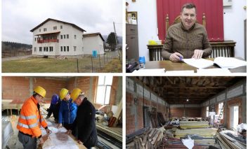Primarul Ionuț Andreica repornește un proiect blocat de 13 ani. Căminul Cultural Slătioara este în plin șantier
