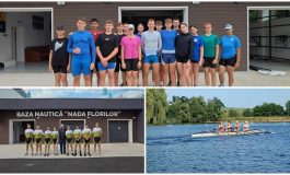 Canotorii campioni naționali și tinerele speranțe au reluat în forță antrenamentele pe iazul din Fălticeni
