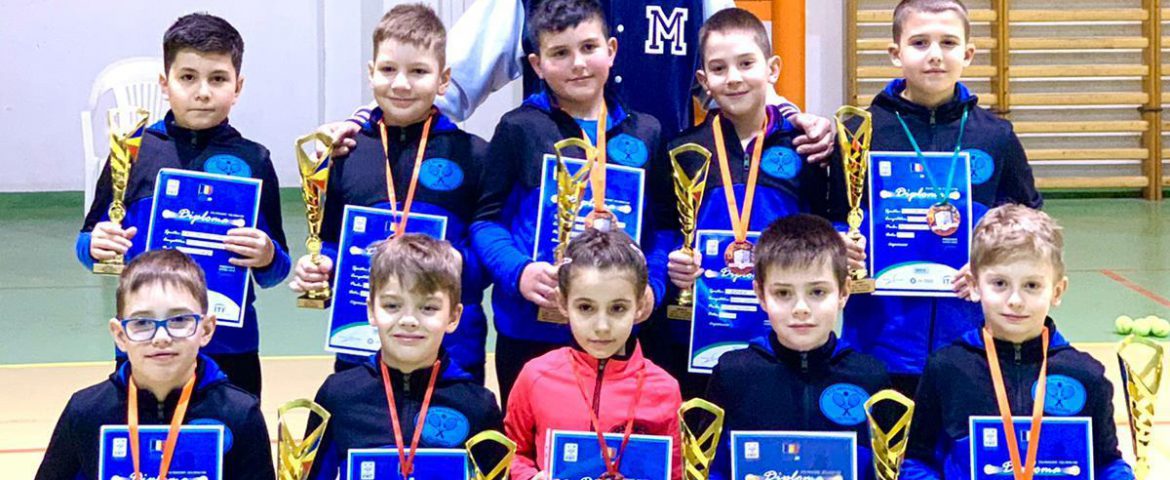 Copiii din Fălticeni și-au arătat valoarea la Turneul Campionilor – Tenis 10 de la Brașov