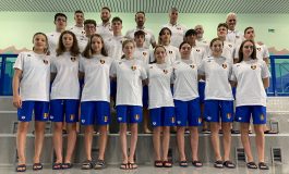 Trei tineri din Fălticeni participă la un concurs internațional de înot. Daria, David și Alecsia luptă la Junior Multinations