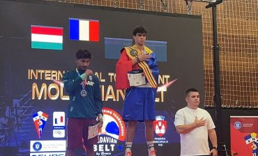 Un tânăr din comuna Baia se numără printre laureații Turneului Internațional de Box „Moldavian Belt”